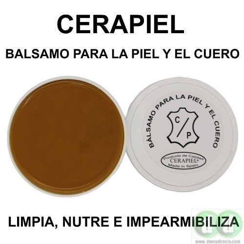 Balsamo Cerapiel Cera de abeja para Cuero y Piel - Zapatos y Muebles de madera 250ml