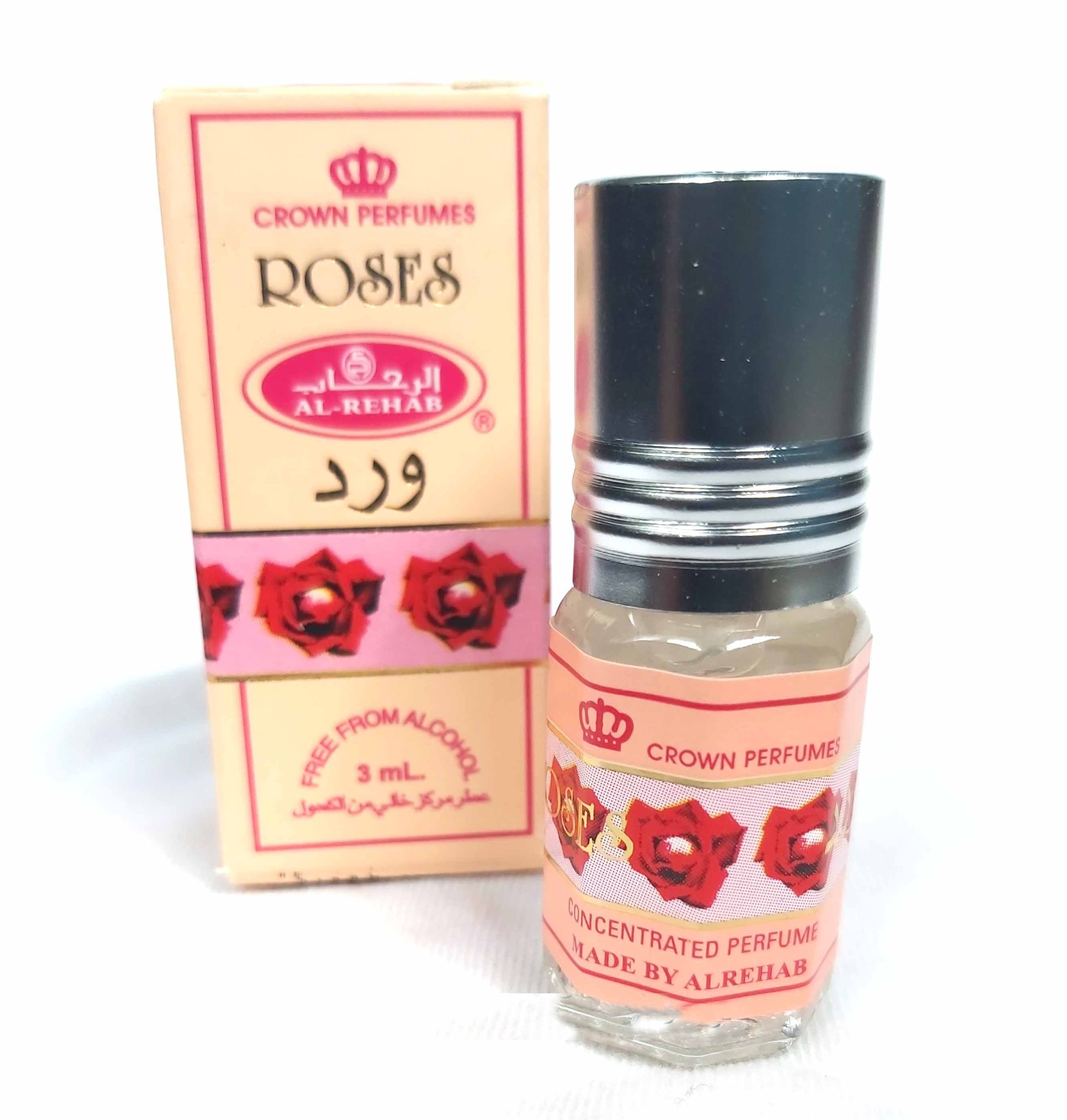 Perfume Concentrado Roses Rosa Al rehab Unisex 3ml