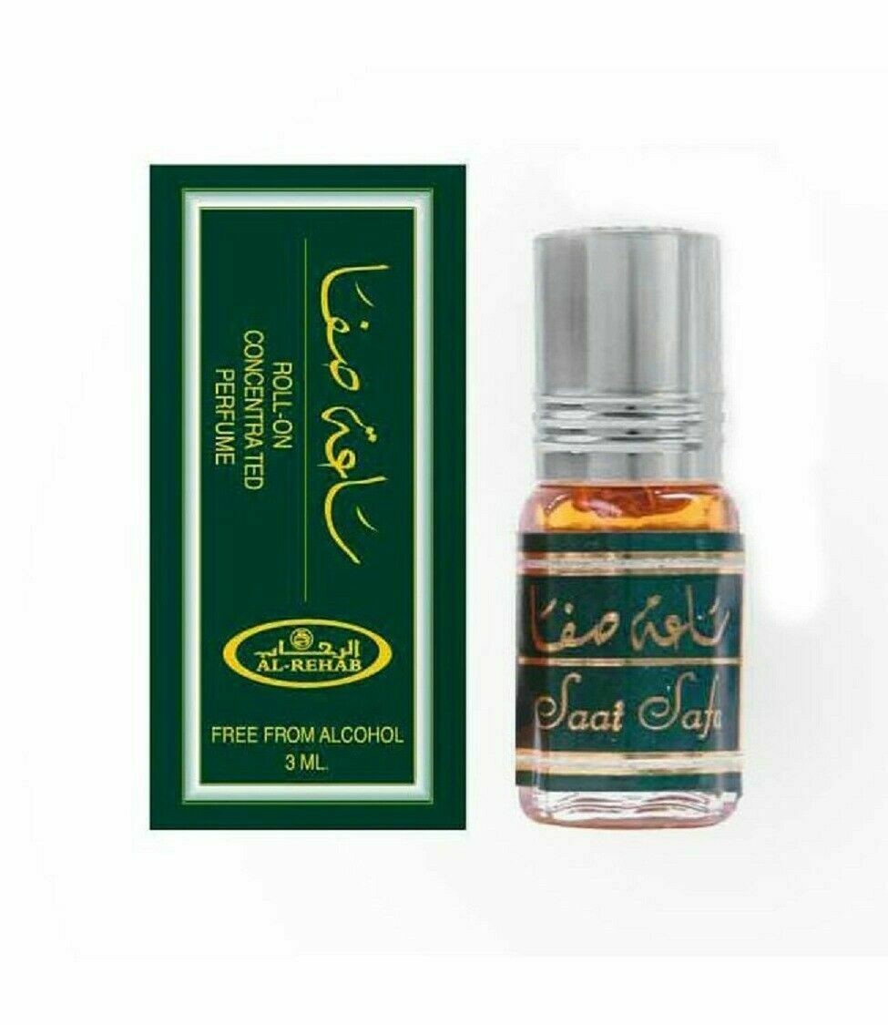 Perfume Concentrado Saat Safa (Hora de la armonía) Al Rehab 3ml