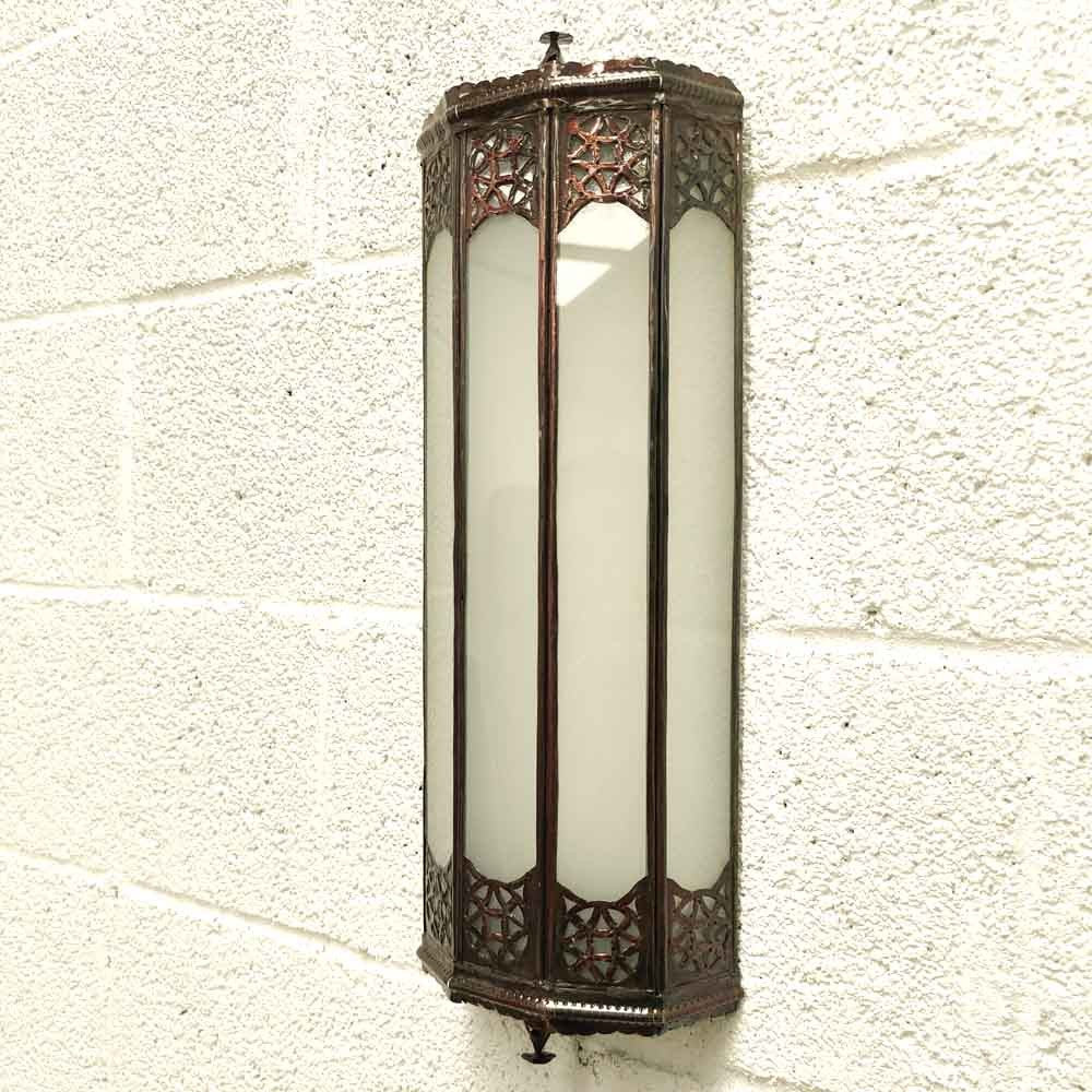 Aplique Cristal Alargado -Dos Colores - Calado Arabe - 50 cm