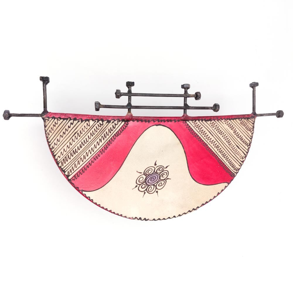 Aplique Piel Henna - Semicírculo - Diseño Etnico -Varios Colores
