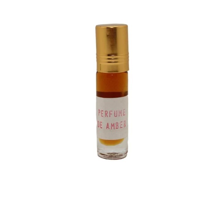 Perfume Corporal Ambar en aceite sin alcohol 6ml Producción Artesanal