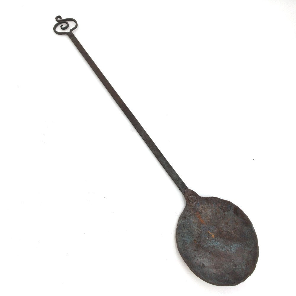 Cucharon Rustico de hierro Forjado a Mano Artesanía Marroquí Estilo Andalusí Modelo Maghrifa