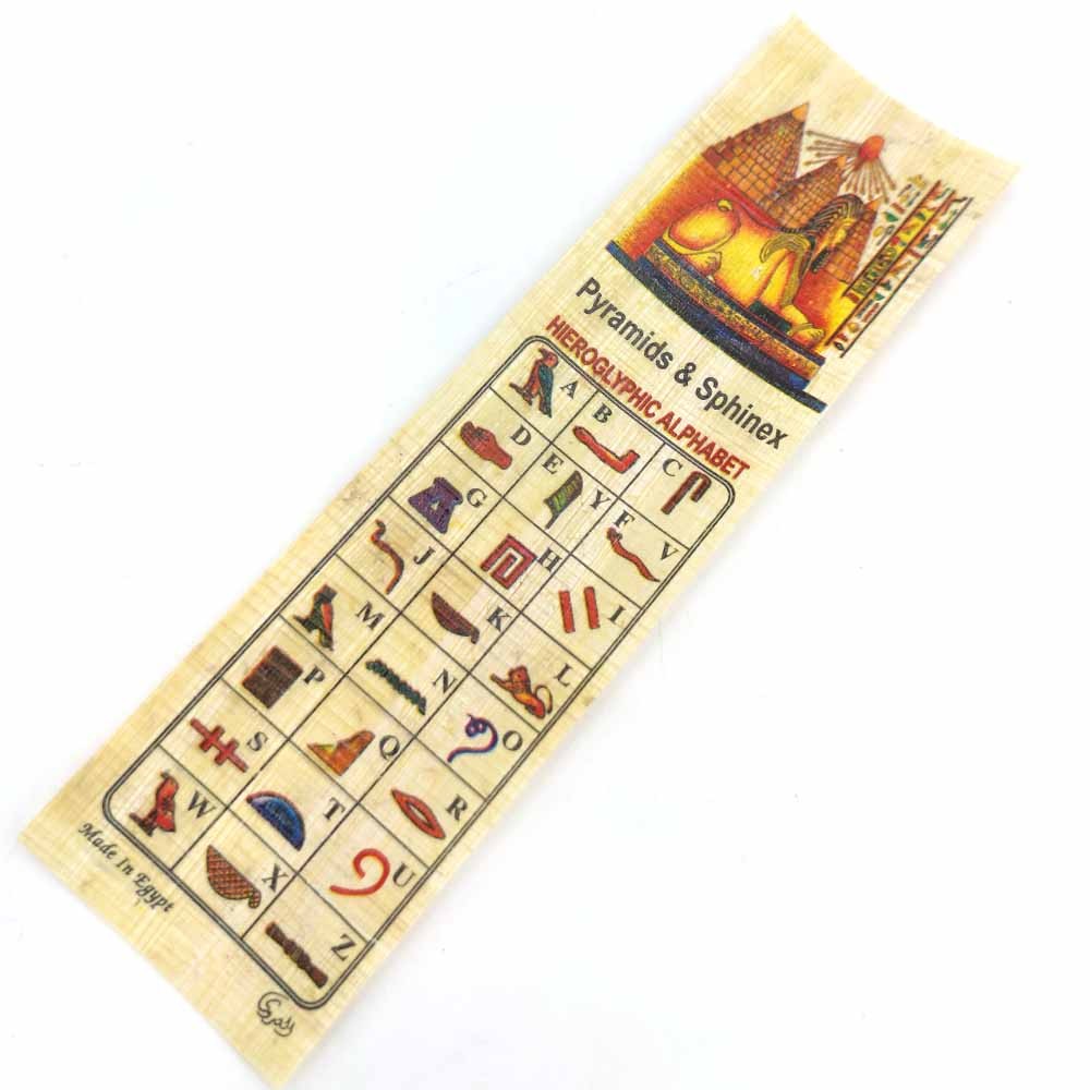 Marca Páginas de Papiro auténtico Egipcio Estilo Del Antiguo Egipto Modelos Surtidos
