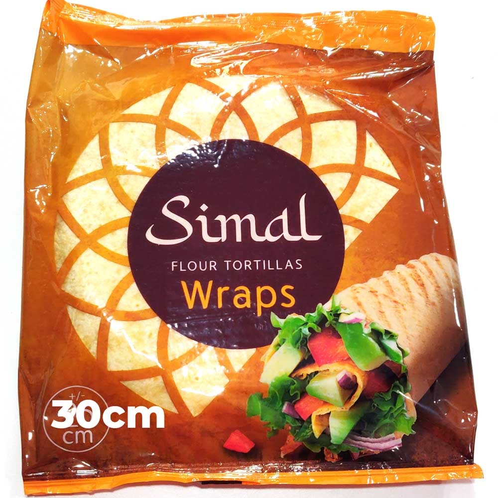 Pan Shawarma - kebab Tortitas Durum 30 cm XL - SIMAL- 18 und