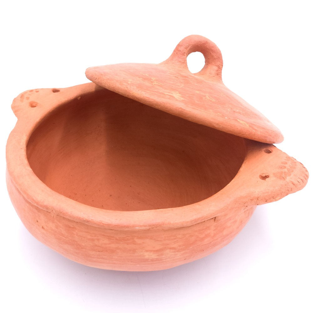 Cazuela de Arcilla Oued Laou Artesanía Marroquí - Serie Amsa