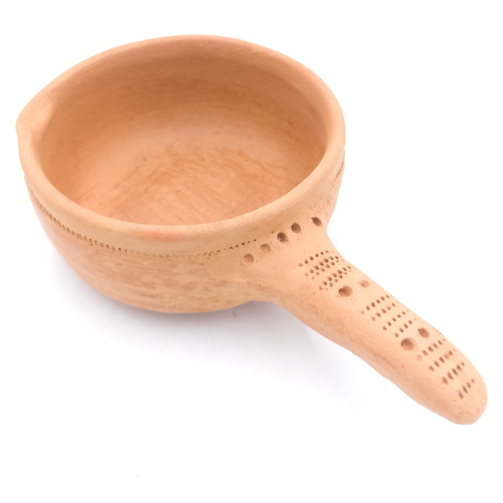 Cazo de Cerámica de Arcilla Oued Laou Artesanía Marroquí Cocina Sana y Casera