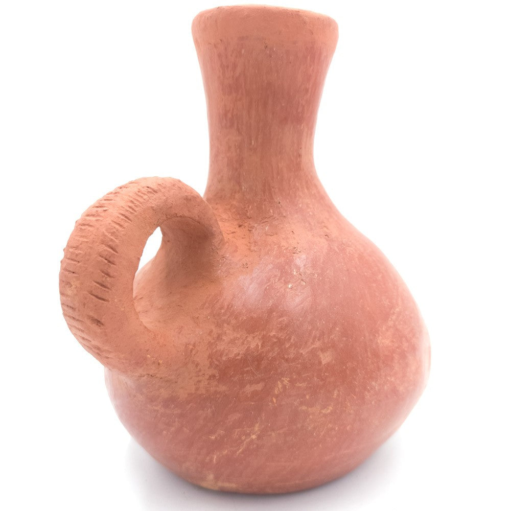 Jarron o Jarra Florero Arcilla Oued Laou Artesanía Marroquí