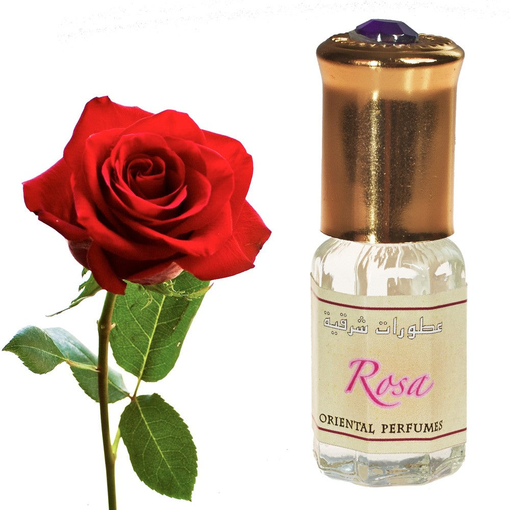 Rosa - Perfume Corporal Arabe - Gran Calidad - Dosificador