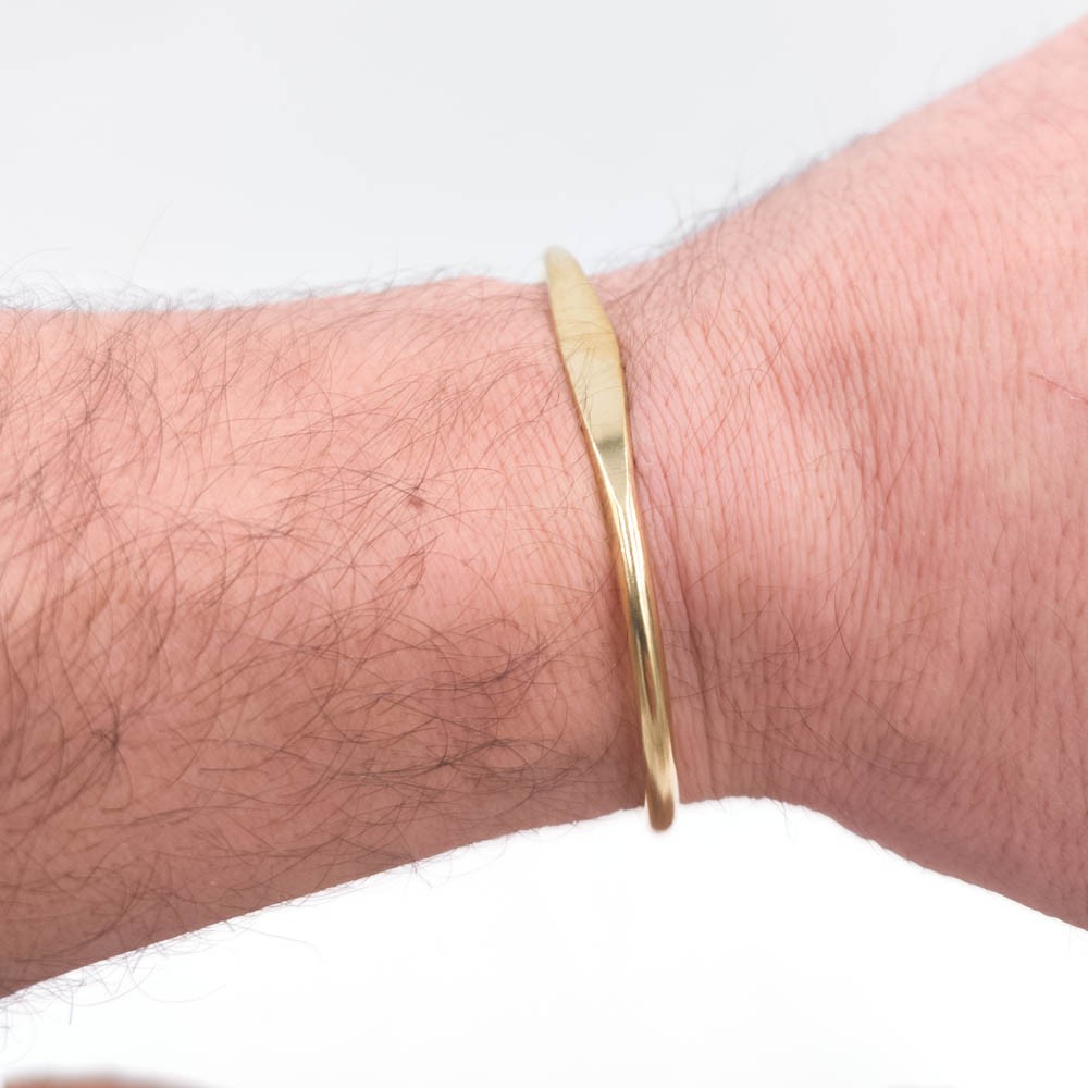 Pulsera Brazalete de Cobre y latón Artesanía Marroquí Curativo Preventivo Artritis Modelo 3