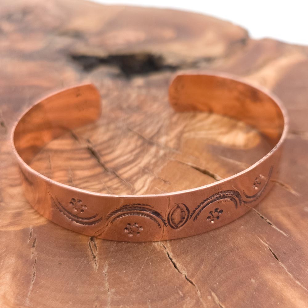 Pulsera Brazalete de Cobre y latón Curativo Preventivo Artritis Modelo 25