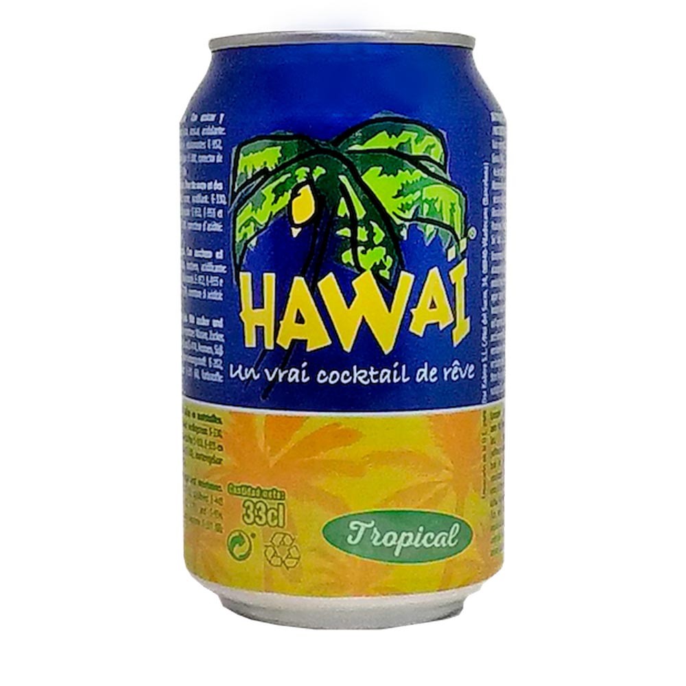 Hawai - Bebiba Gaseosa Sabor Frutas Tropicales - 25 cl
