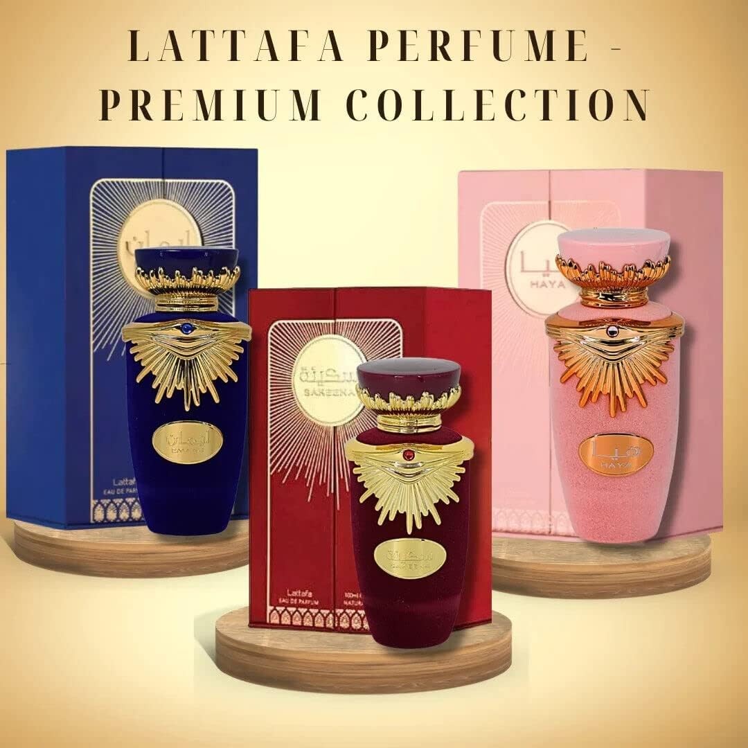 Lattafa Sakeena Eau de Parfum: Un Jardín Nocturno de Dulzura Frutal para Mujeres