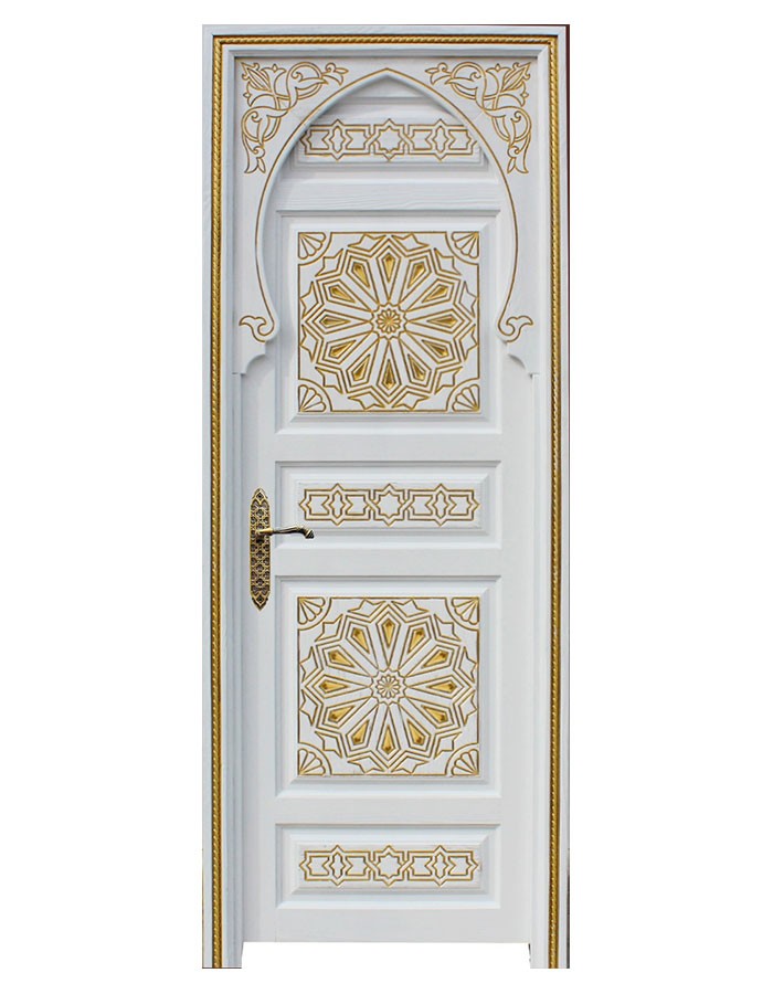 Puerta Interior Modelo CASABLANCA Blanca Lacada - Calidad DELUXE