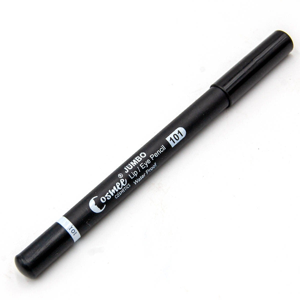 Sombra de lápiz de ojos y labios Cosmee JUMBO - Negro - 101 - Impermeable - PAKISTAN
