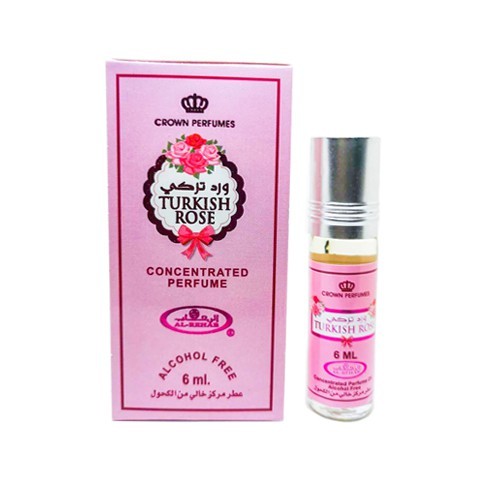 Perfume Turkish Rose de Al-Rehab - 3 ml - Elegancia Floral en Cada Gota