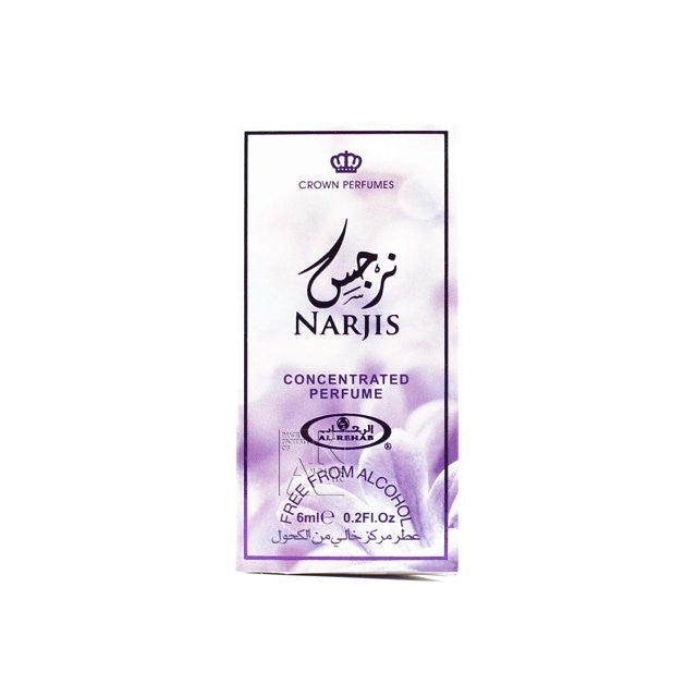 Perfume Narjis de Al Rehab - 6 ML - Elegancia Femenina