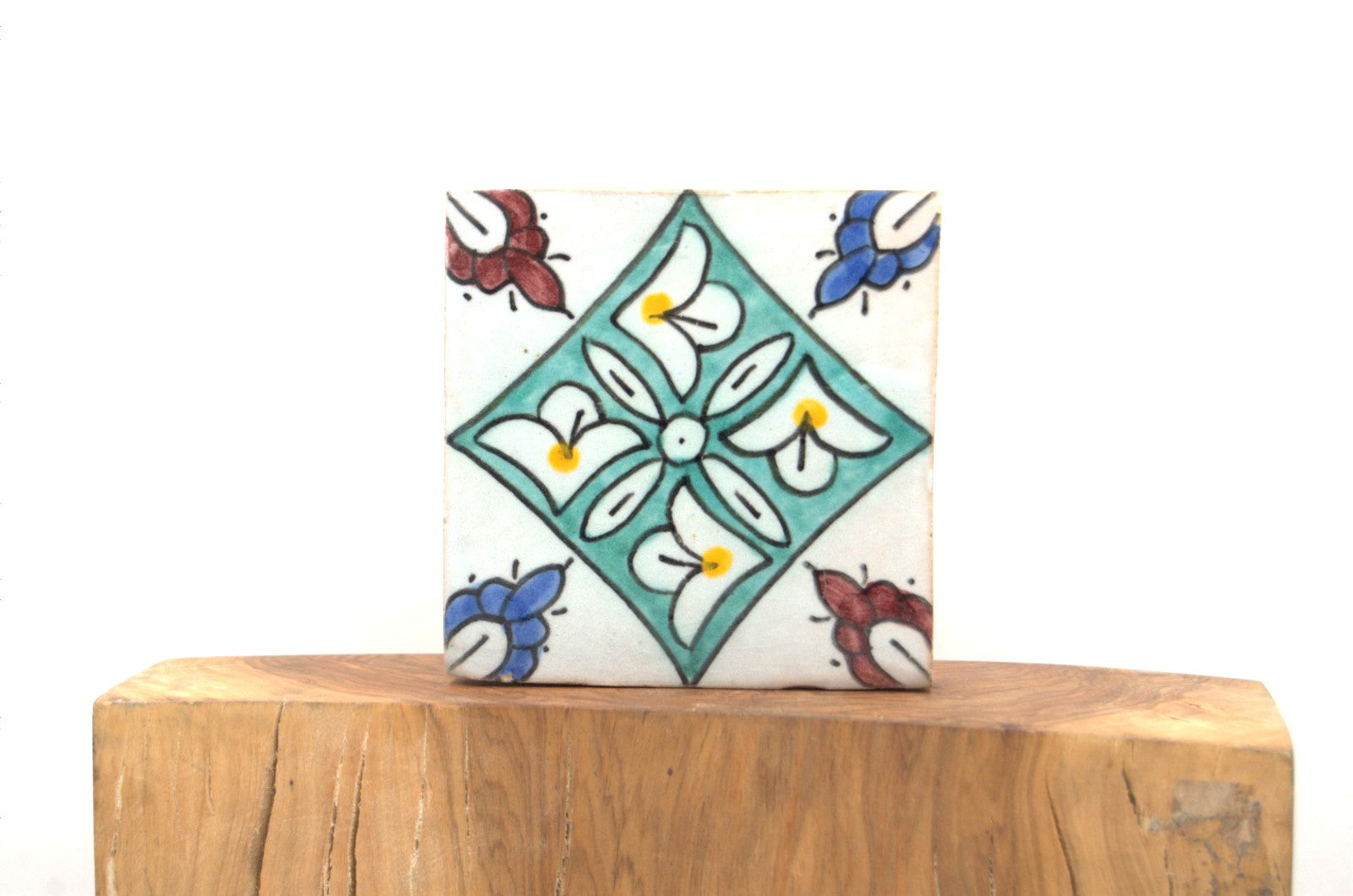 Azulejo Andalusí - 10 cm - Varios Diseños- Artesanal- Modelo 12