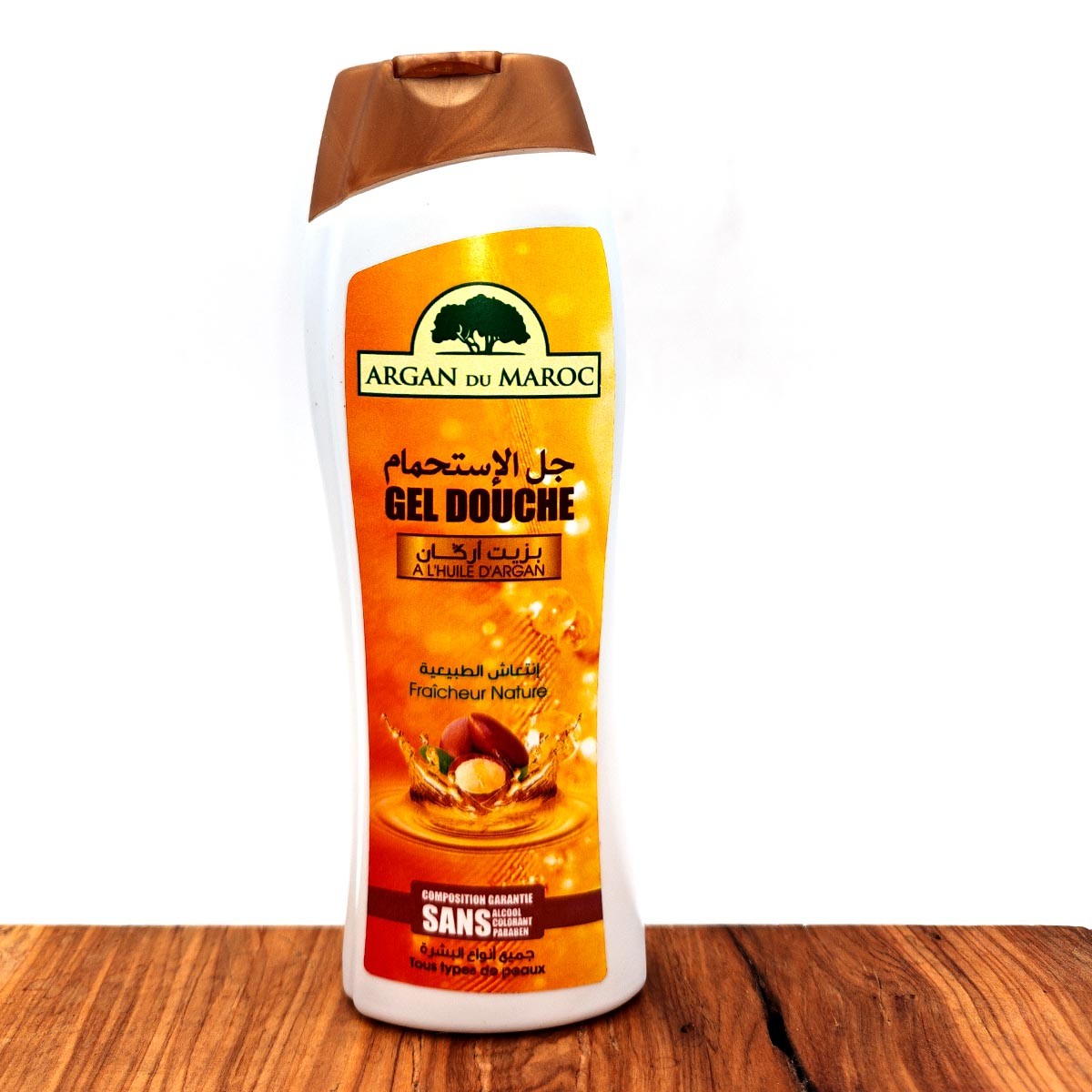 Gel de Ducha con Aceite de Argán de Marruecos - Purificación Profunda y Nutrición para su Piel 200ML