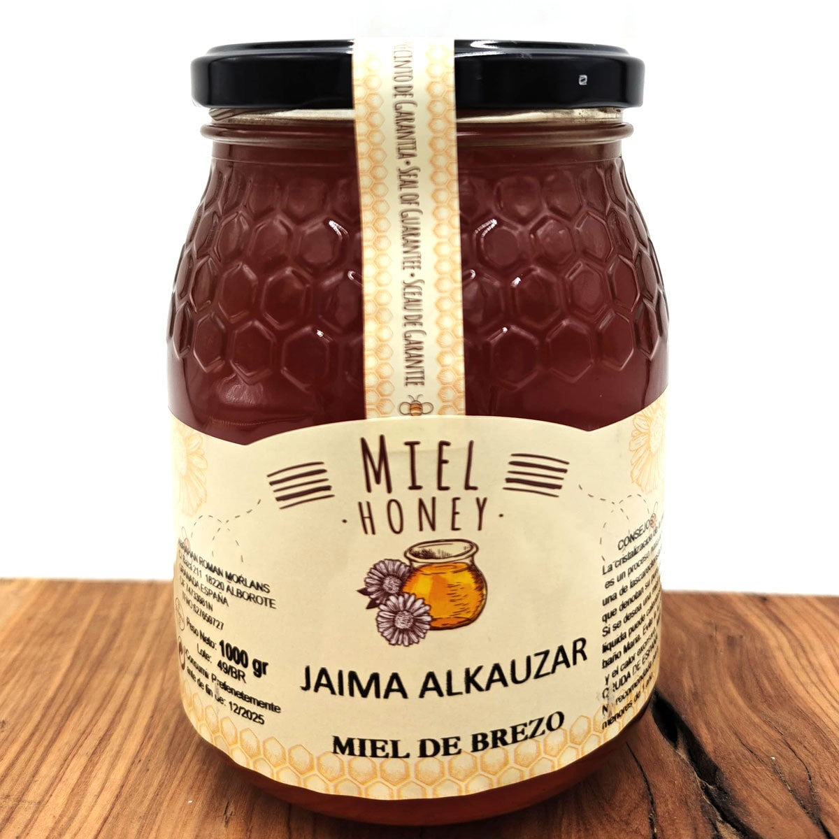 Miel de Brezo - 100% Natural -500 o 1000 gr - Recomendado