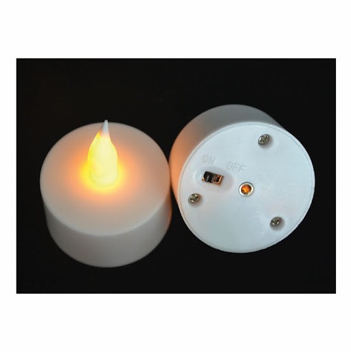 Vela Led - Imitación Llama Fuego - 4 cm- Sin Peligr- Por unidad