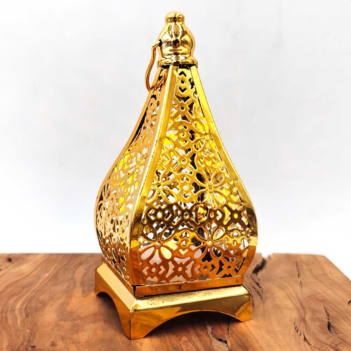 Farolillo Árabe Calado - Dorado - Modelo Kubba 2
