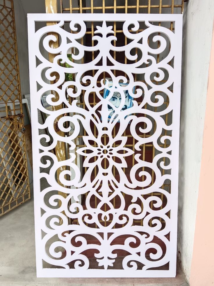 Biombo Separador Floral - 240 x 120 cm