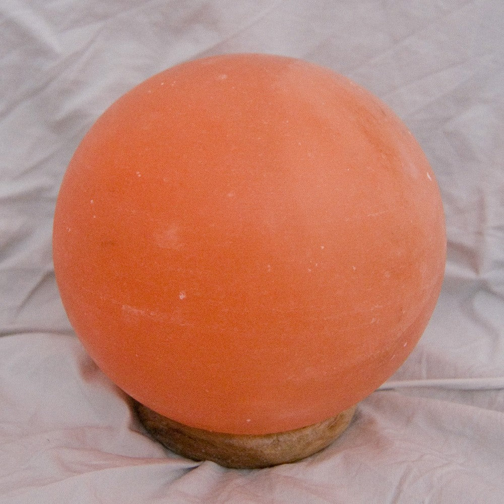 Lámpara Esfera de Sal Pulida - Natural - Himalaya - NOVEDAD