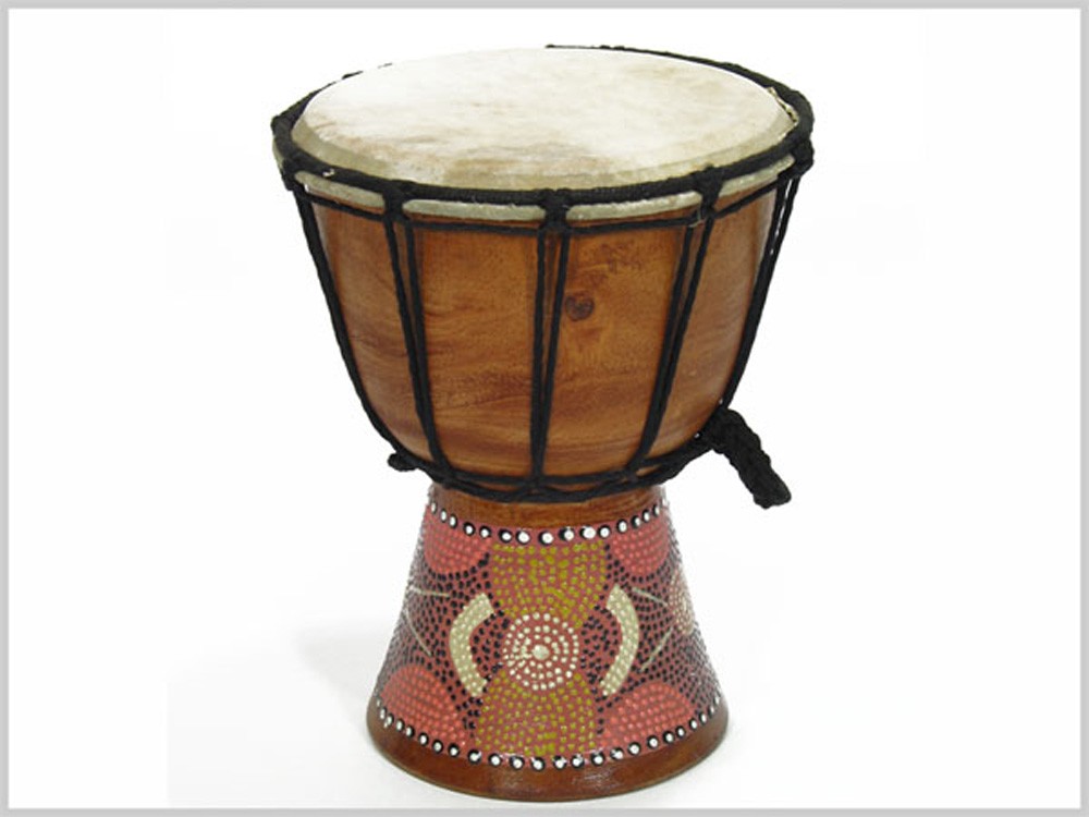 Djembe Pequeño  - Tambor - Grabado - Artesano