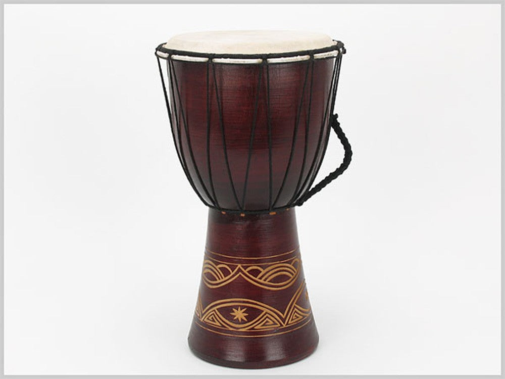 Djembe Grande  - Tambor - Grabado - Artesano - 40 cm