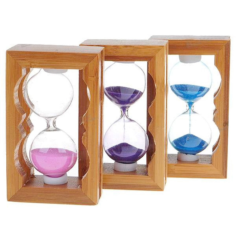 Reloj Arena Madera - Varios Colores - 9 cm