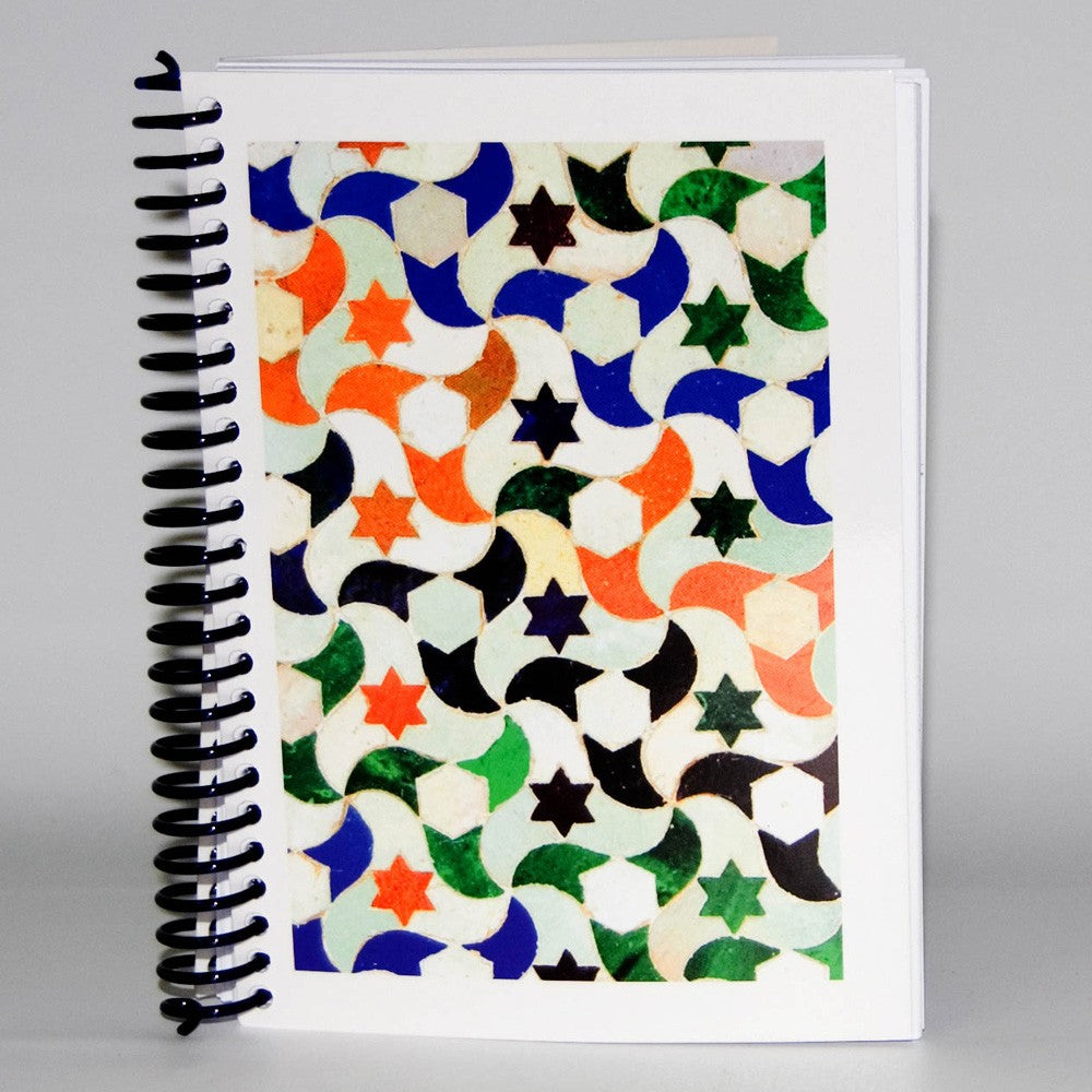 Libreta Diseño Mosaico 2- Souvenir Arabe - Tamaño A6 - 100 Hojas