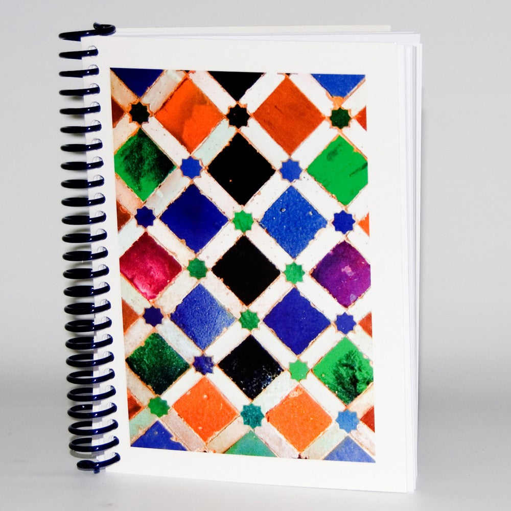 Libreta Diseño Mosaico 3- Souvenir Arabe - Tamaño A6 - 100 Hojas