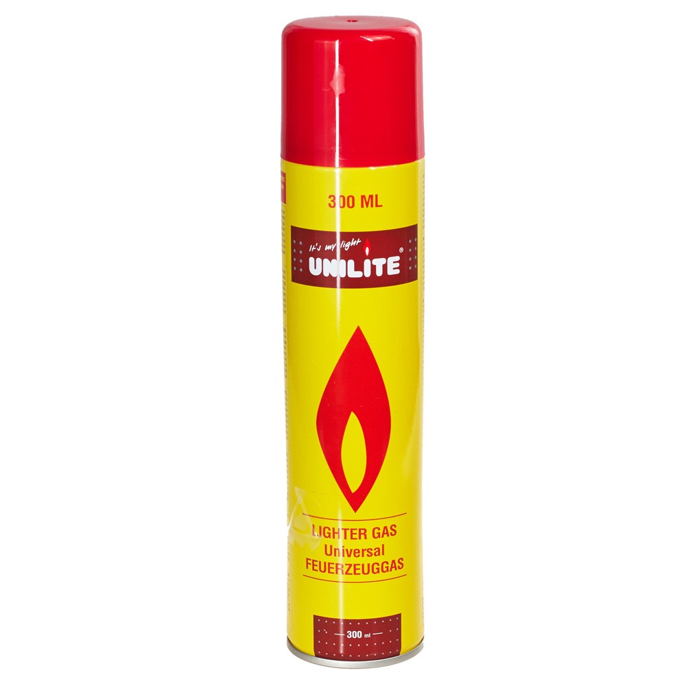 Gas Recarga Mecheros - 300 ml - Varias Cabezas - Unlite
