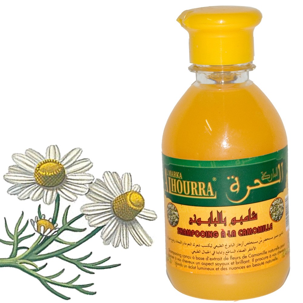 Champú Natural - Camomila  - 250 ml - Brillo y Salud