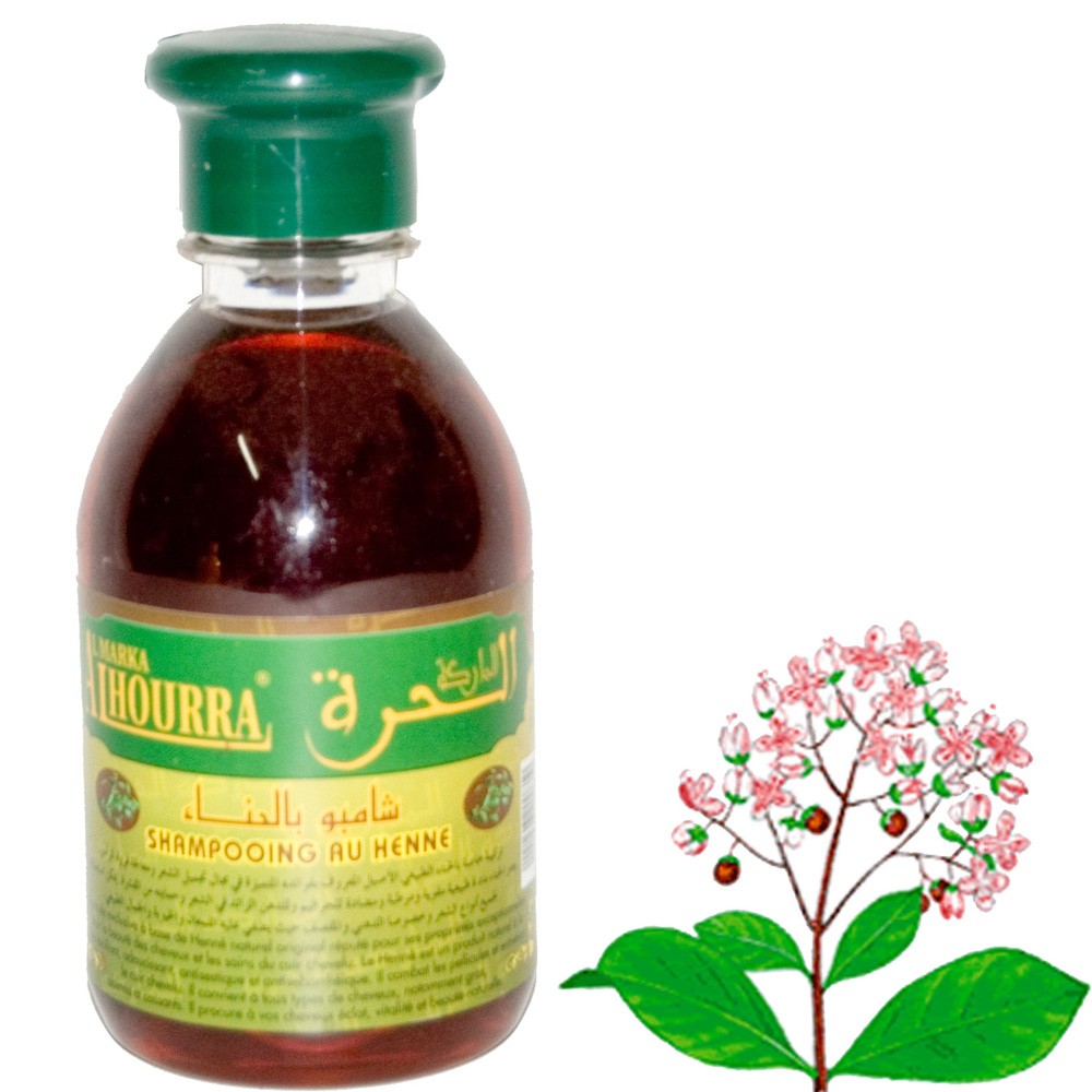 Champú Natural - Henna  - 250 ml - Brillo y Salud