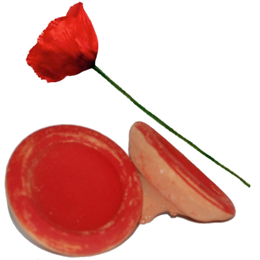 Pintalabios Natural Bereber - Amapola - Rojo Intenso - Modelo 1