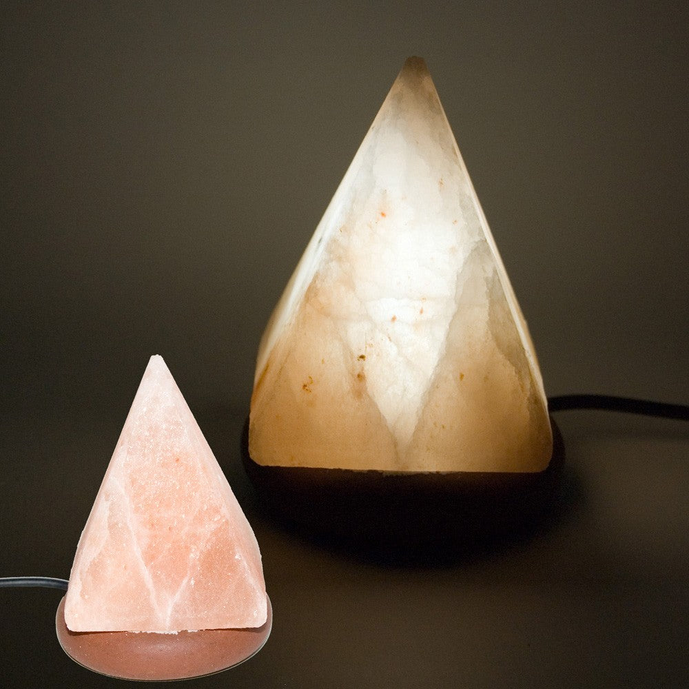 Mini Lámpara USB Sal Piramide del Himalaya - Color Naranja