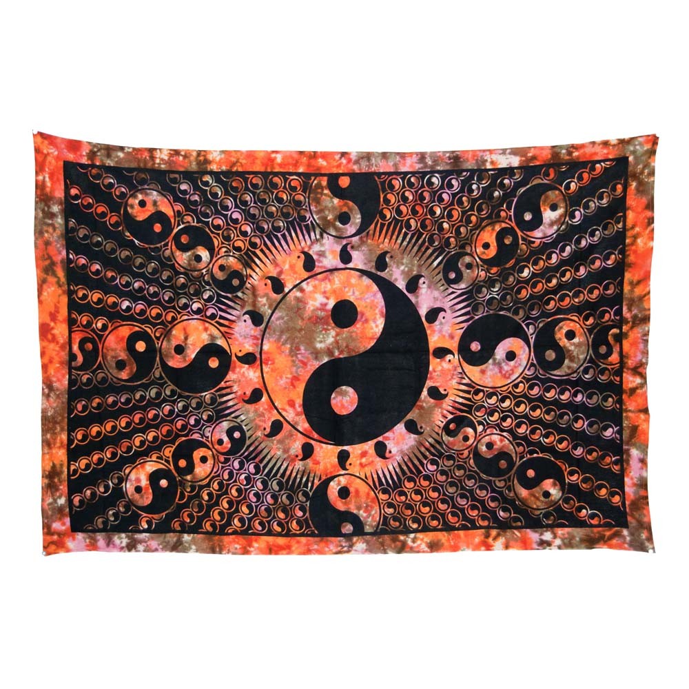 Tela Algodon-India-Bebé Ying Yang-Artesana-140 x 210 cm