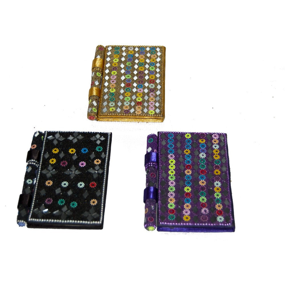 Libreta Brillantes con Bolígrafo - Espejitos