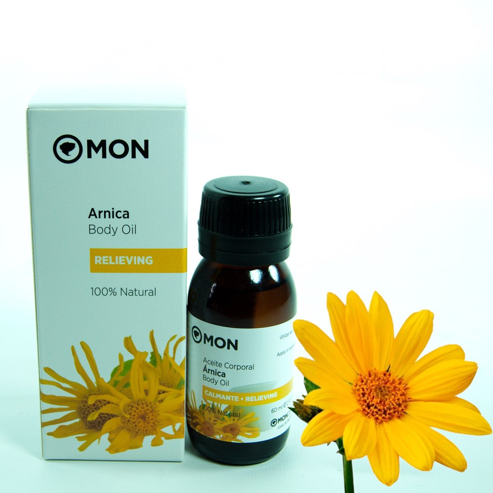 Aceite de Arnica - 100 % Natural - 60 ml - Mon Deconatur