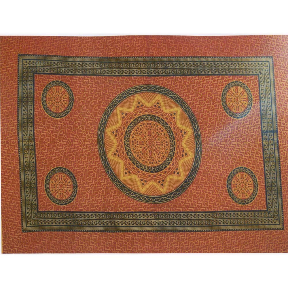 Tela Algodon India-Sol Mosaico-Artesana-210 x 140 cm