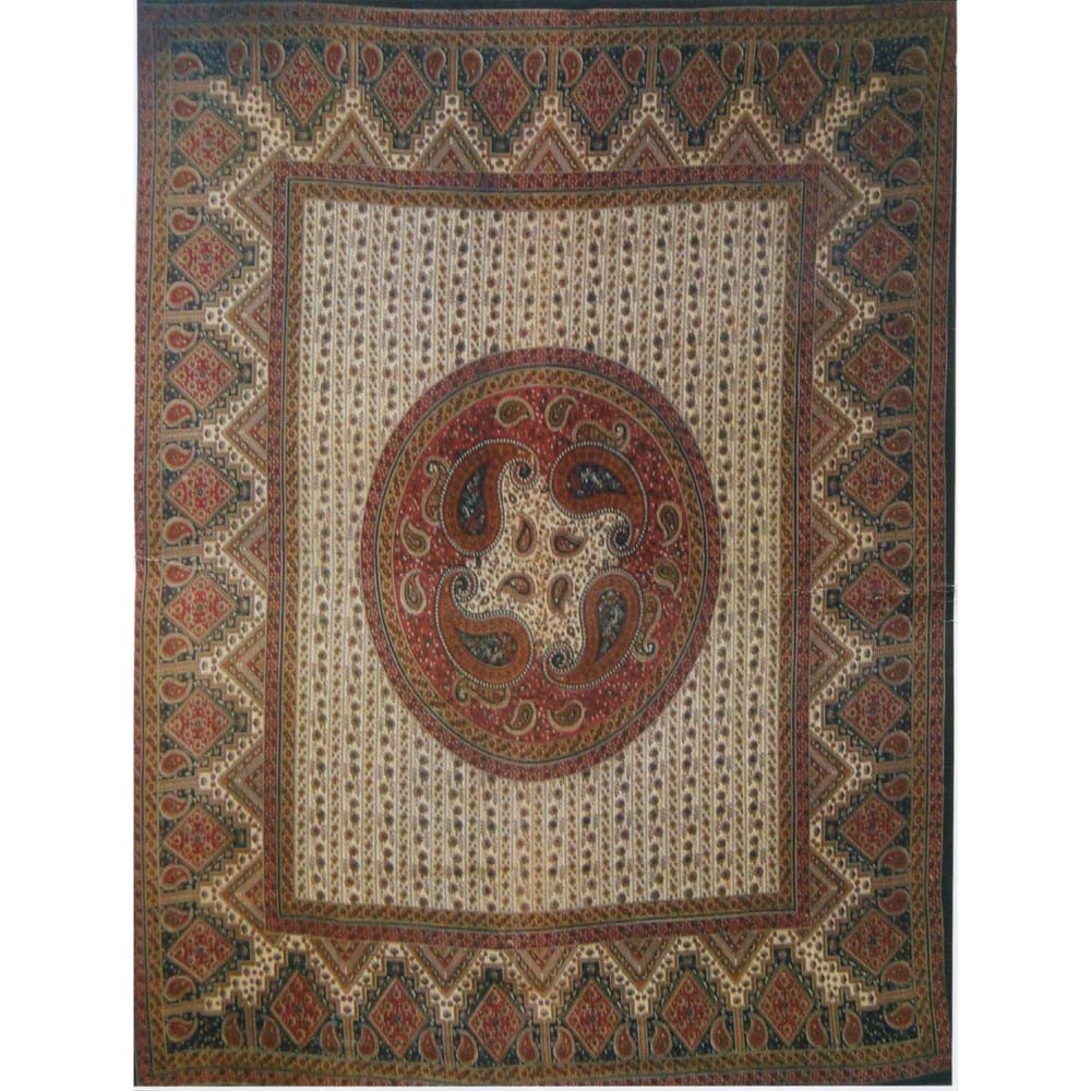 Tela Algodon-India-Chandni Floral Petalos -Artesana-240 x 210 cm