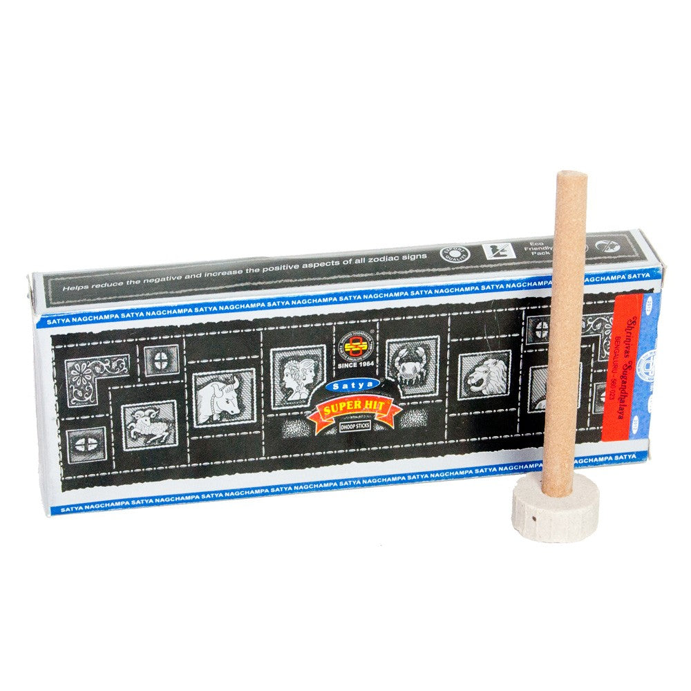 Incienso Dhoop Super Hit  - Varitas Pasta - SATYA - dura 1 hora