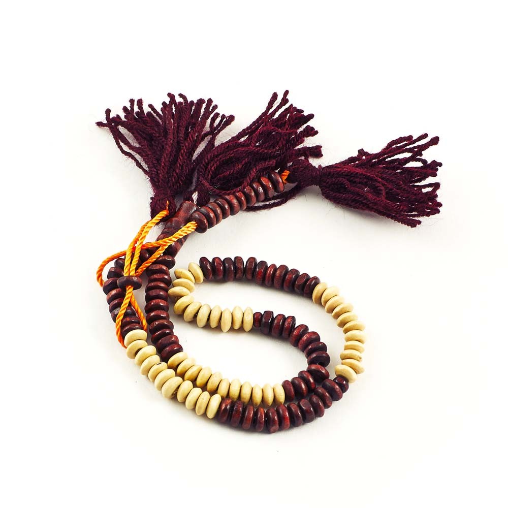 Tasbih madera 100 bolas - Madera  - 20 cm - Ideal Viaje
