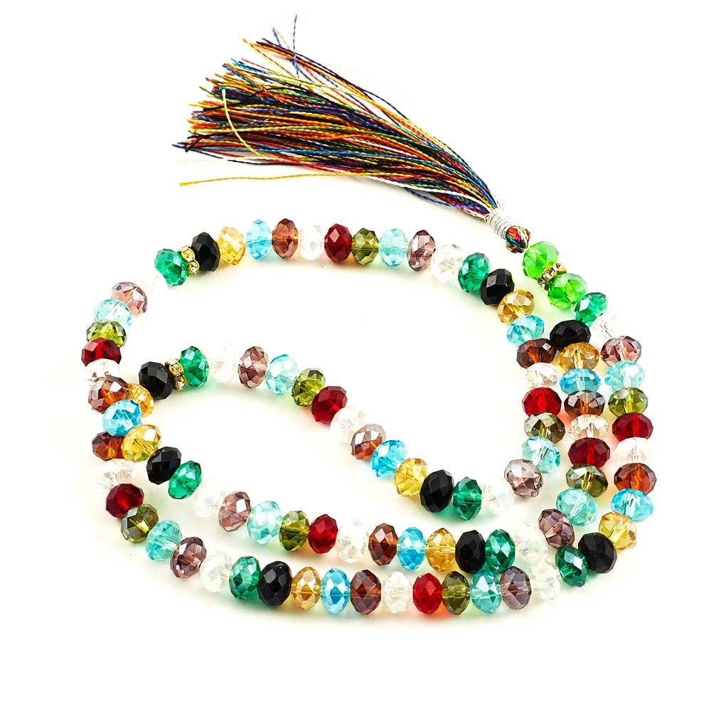 Tasbih Cristal 99 bolas - Bolas Colores - 35 cm - Gran Calidad