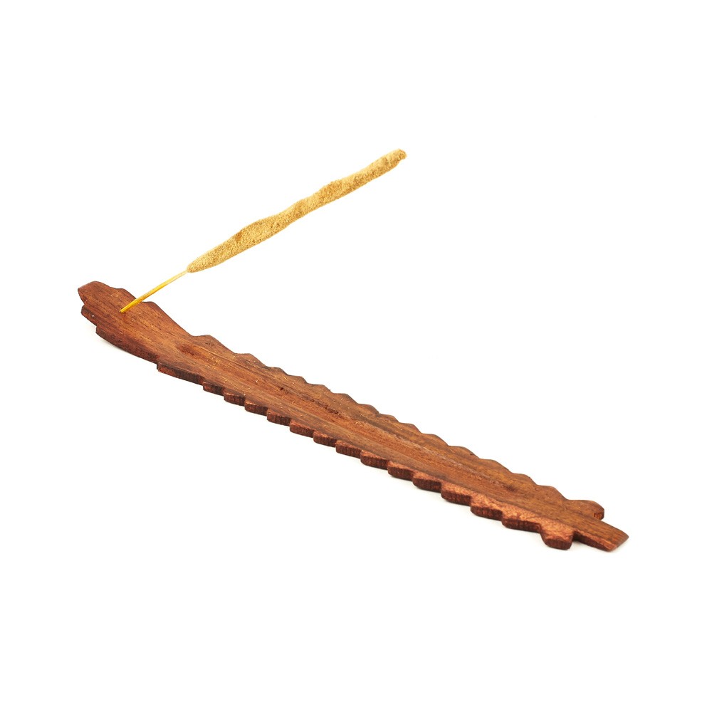 Incensario de Madera - Tablilla - Diseño María - 25 cm
