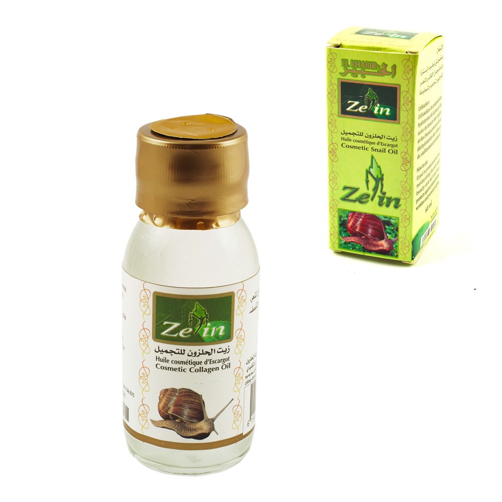 Aceite Cosmético de Caracol - 60 ml - Zein - El Khabir