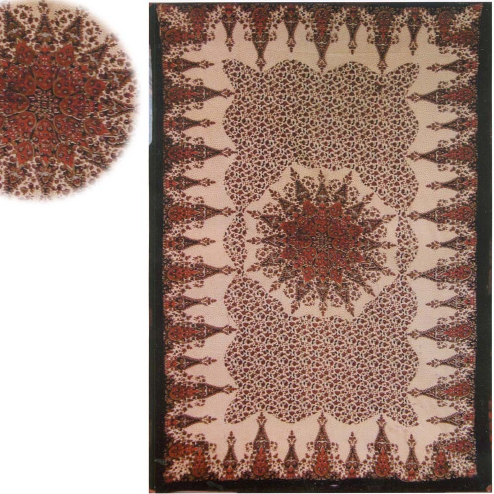 Tela Algodon India- Estrella Floral -Artesana-140 x 210 cm