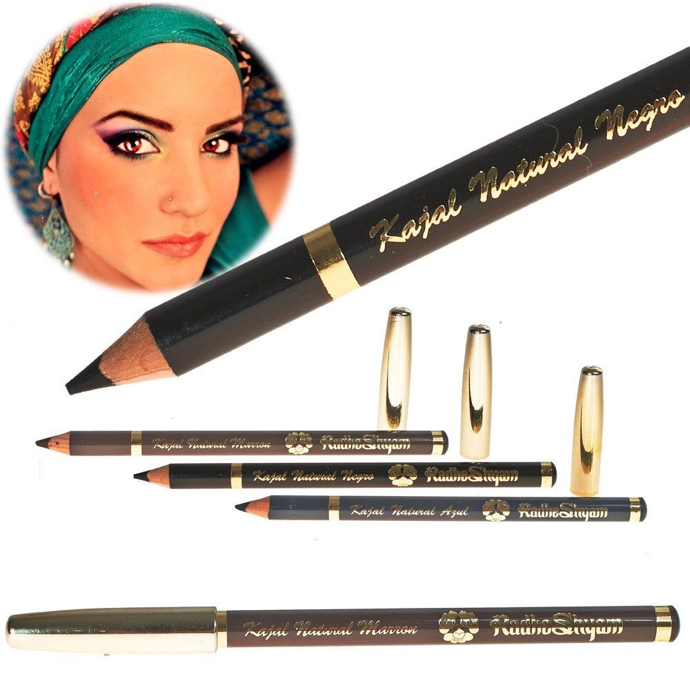 Lápiz Khol Natural - Varios Colores - Radhe Shyam - Kajal Linner